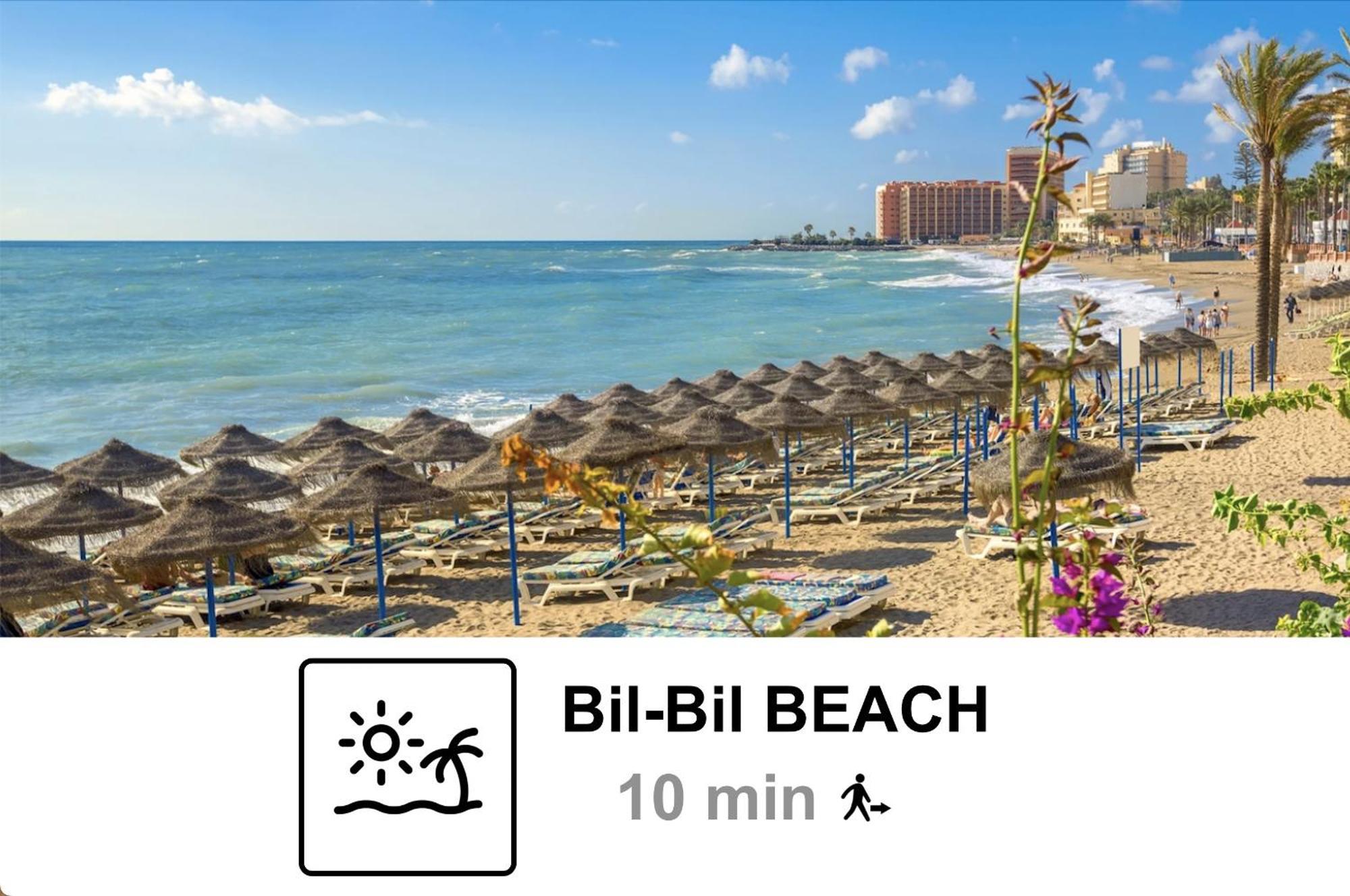 550 M2 Luxury Penthouse - Jacuzzi, Golf & Beach Benalmadena Luaran gambar